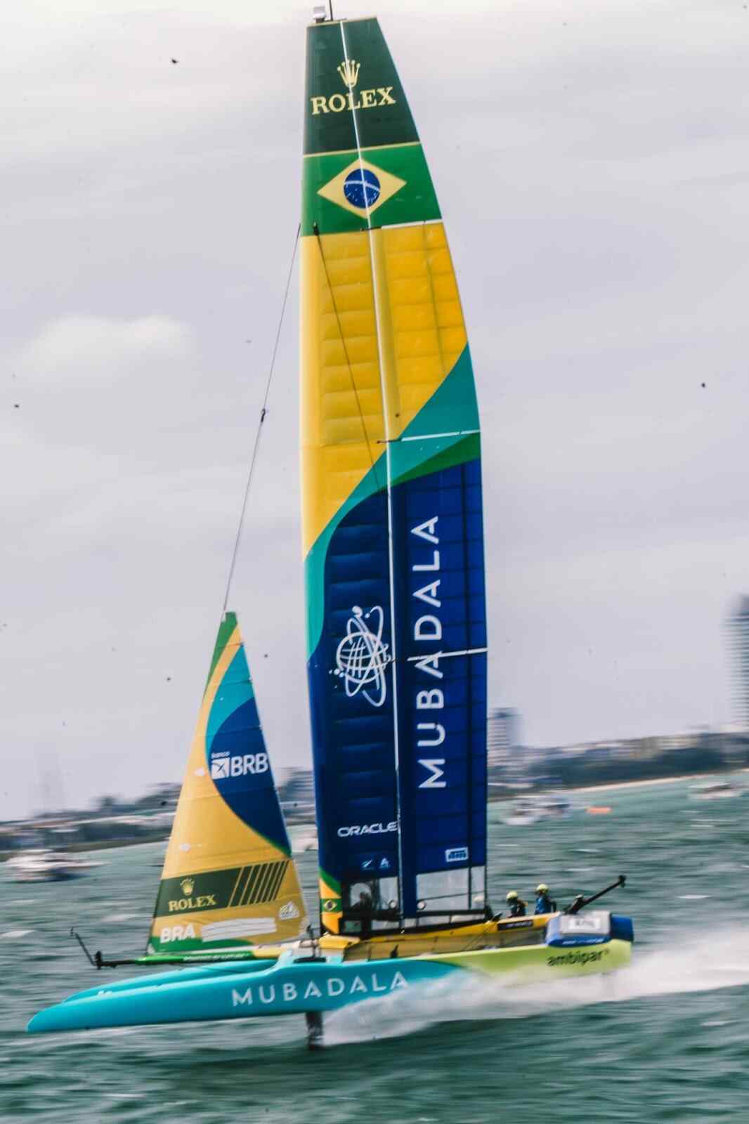 Mubadala Brazil SailGP se prepara para competir na etapa de Sydney